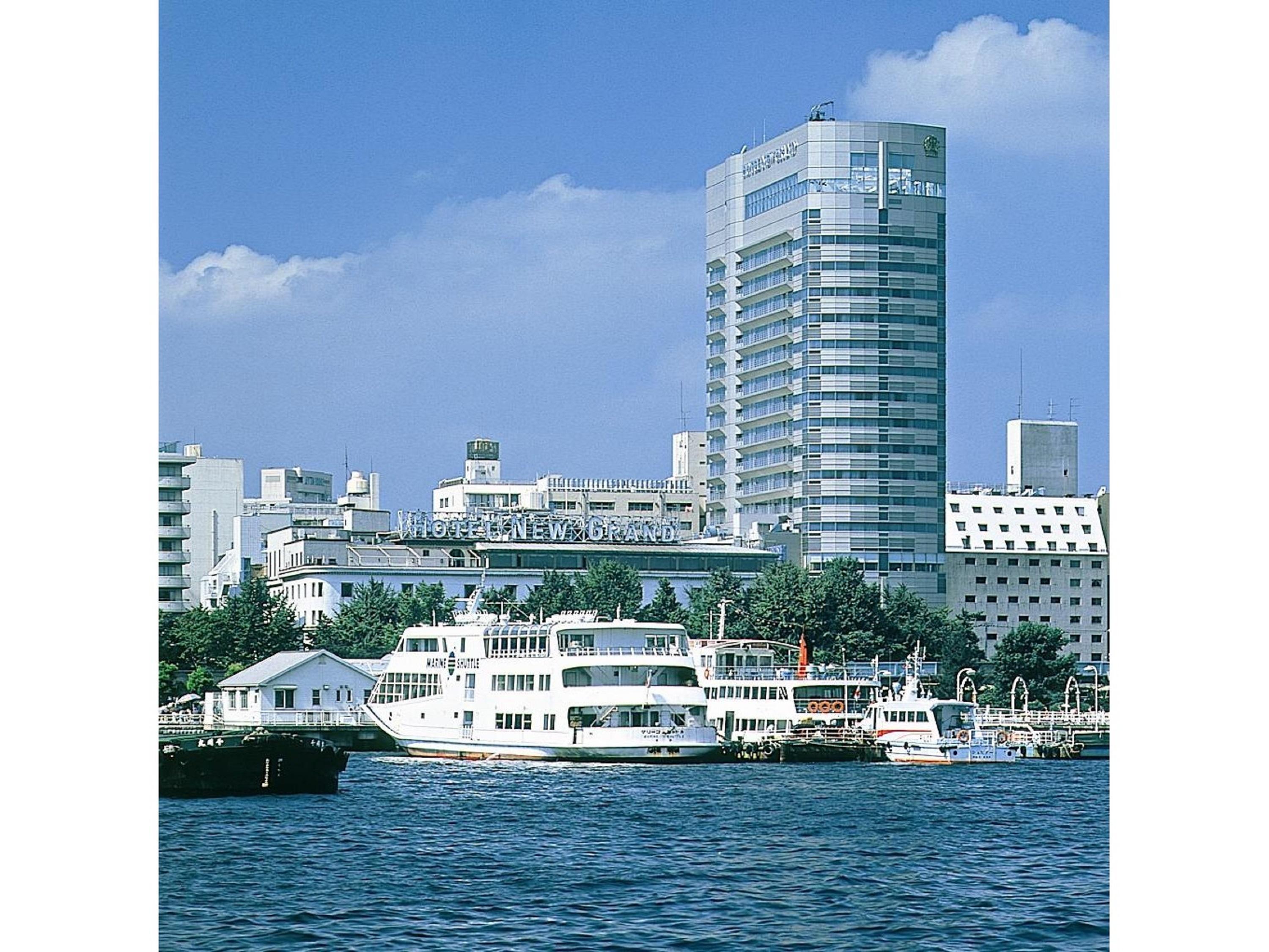 Hotel New Grand Jokohama Kültér fotó The hotel in 2000