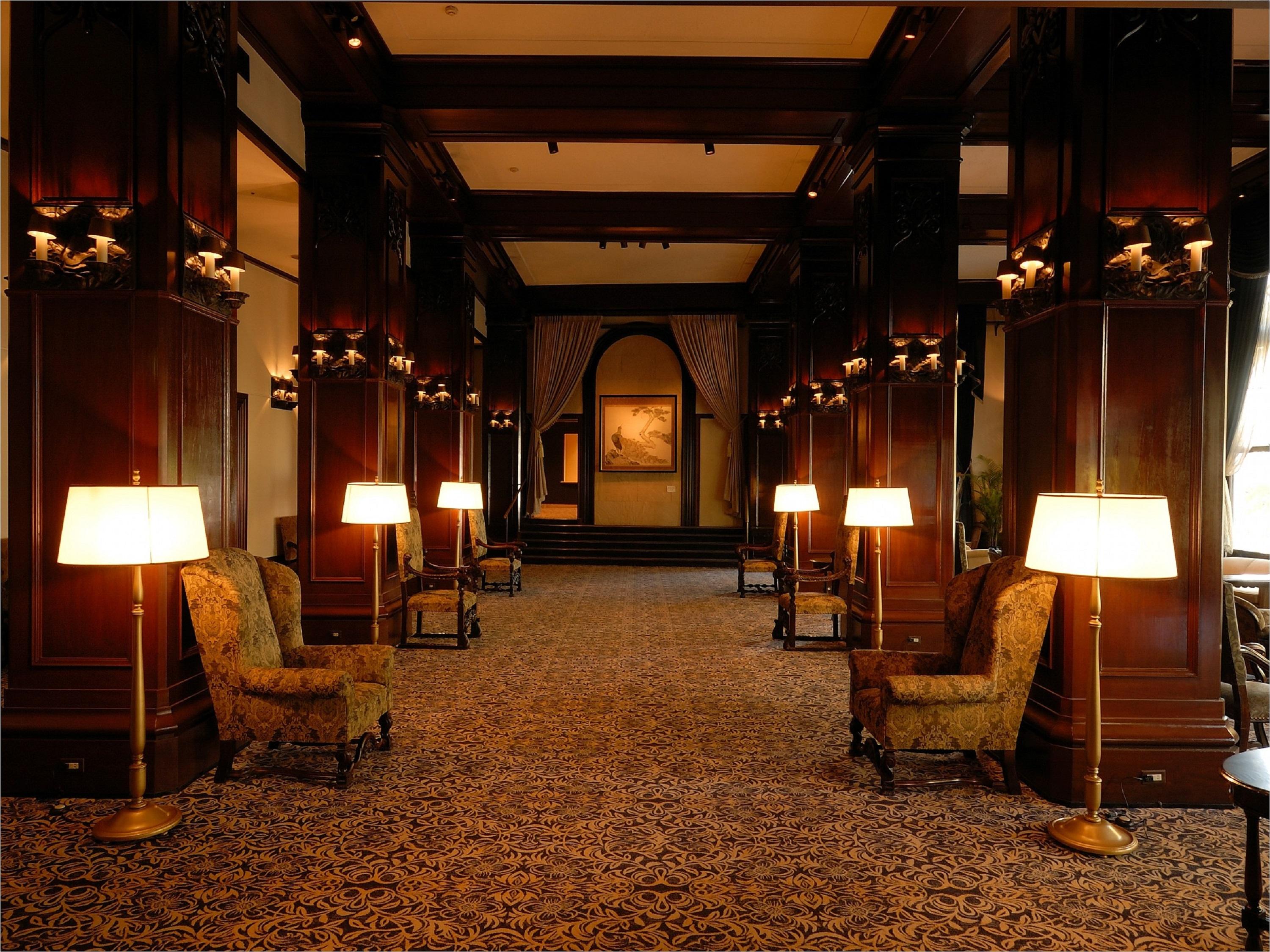 Hotel New Grand Jokohama Kültér fotó The lobby of the hotel