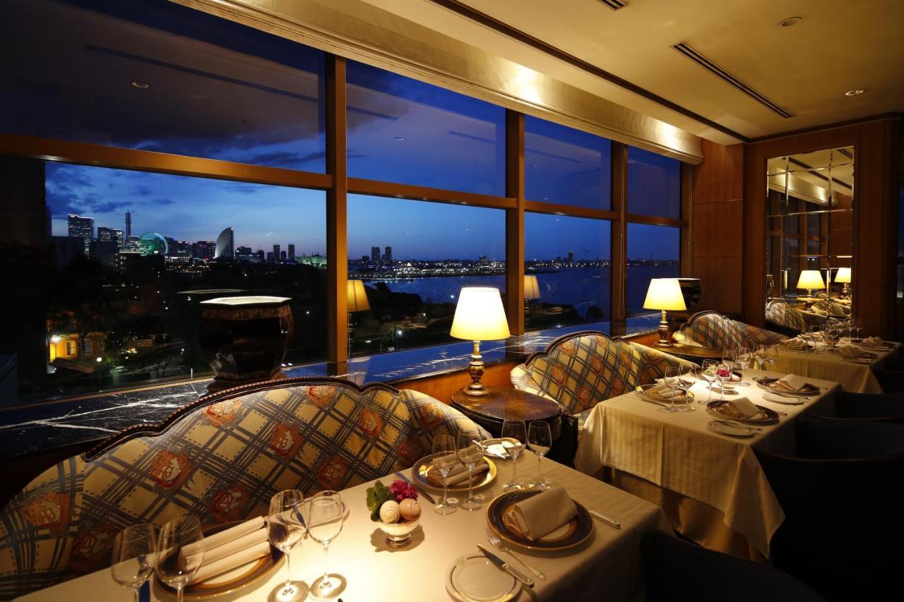 Hotel New Grand Jokohama Kültér fotó Restaurant