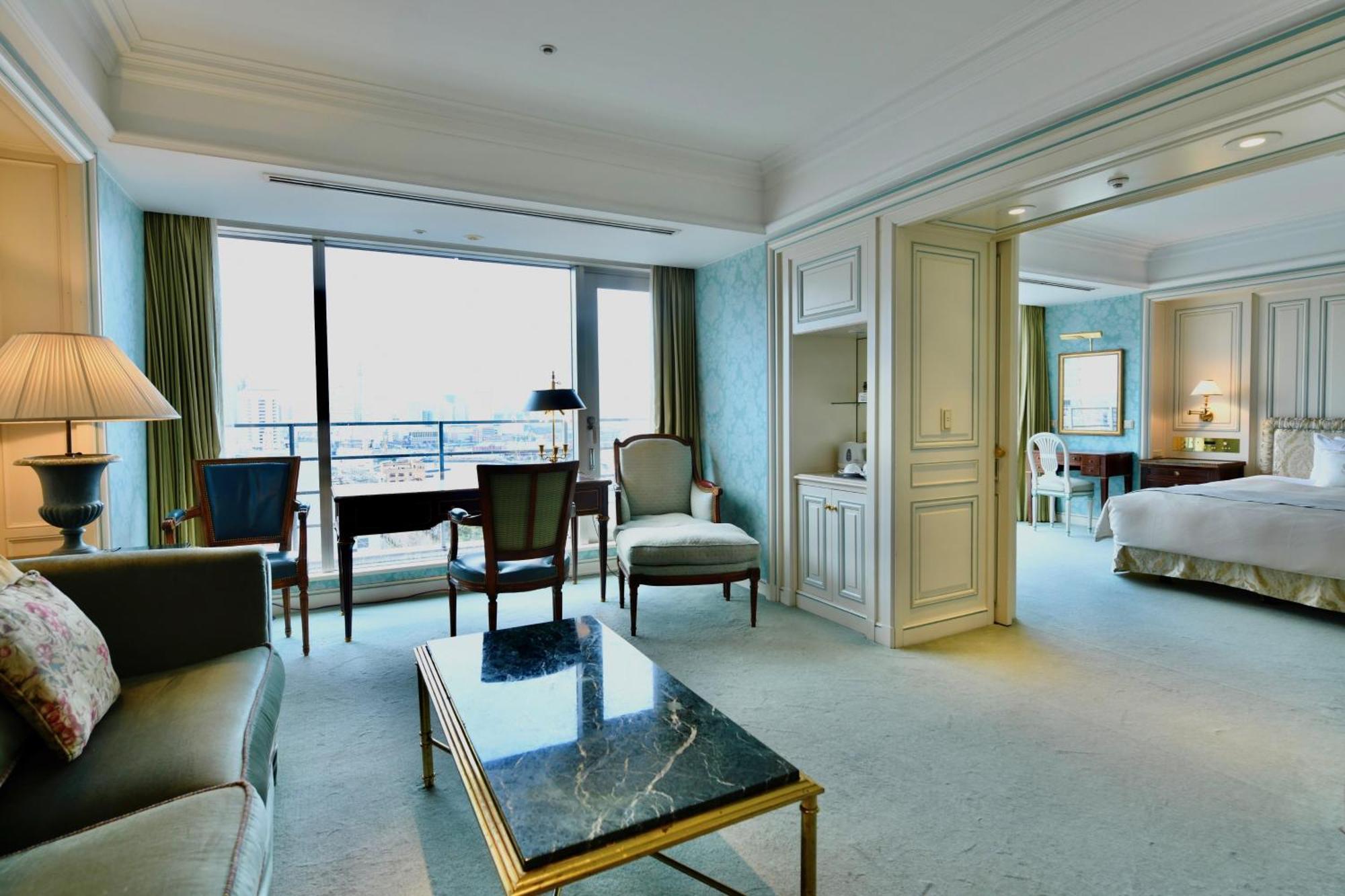 Hotel New Grand Jokohama Kültér fotó A suite at the hotel