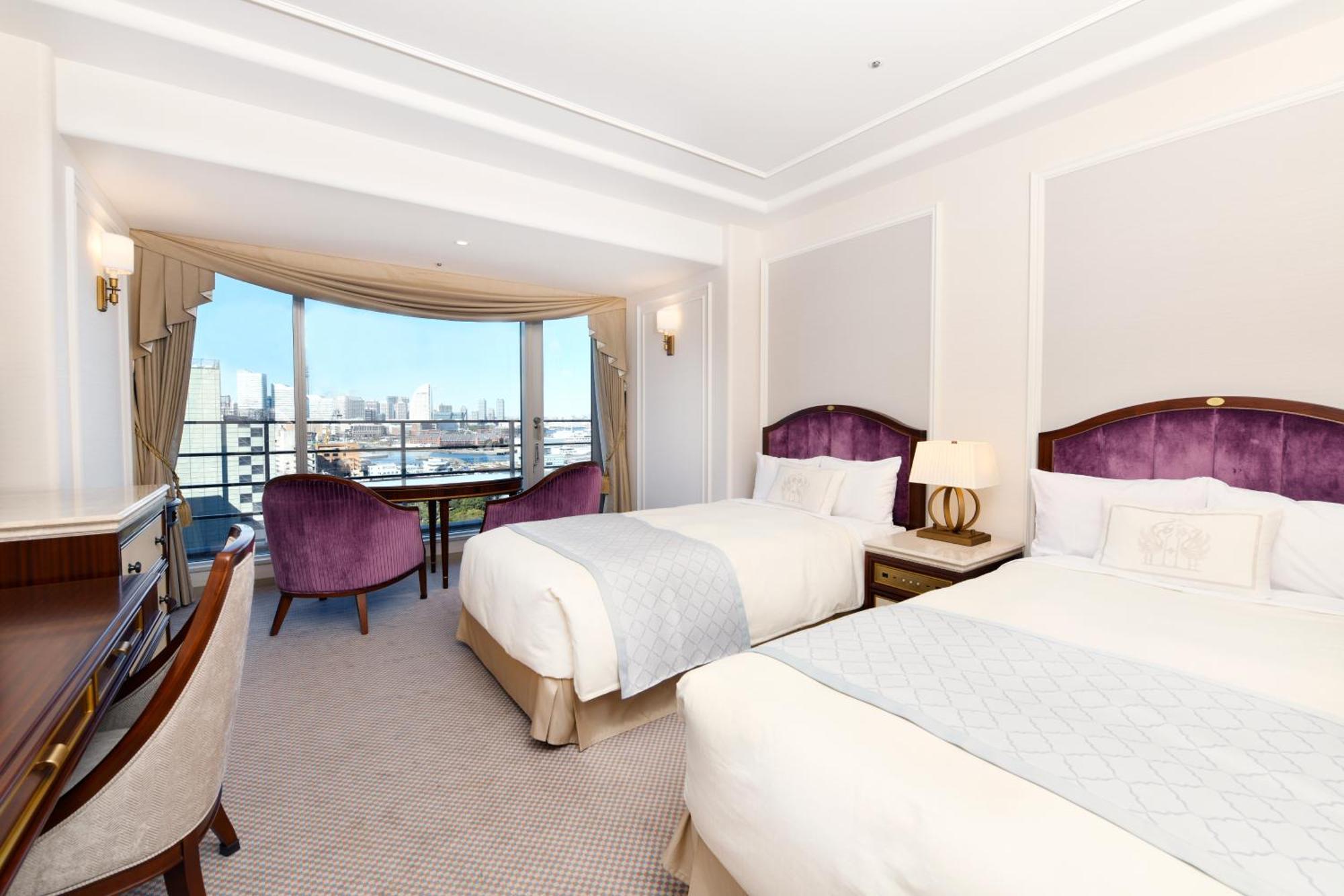 Hotel New Grand Jokohama Kültér fotó Deluxe Room